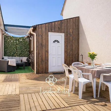 La Maison Rose Du Circuit - Confort & Terrasse *